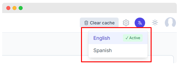 Language Switcher